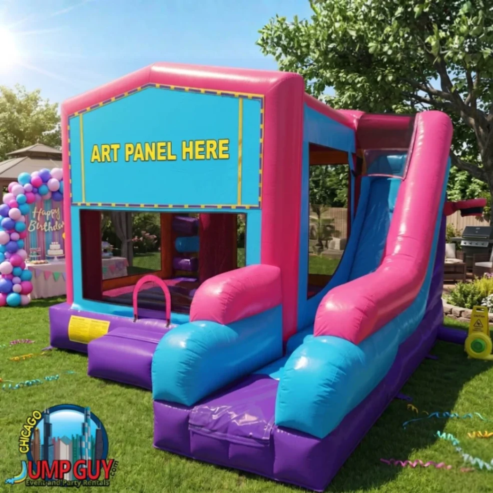 7n1 changeable banner dream purple rental for Long Grove IL events in ZIP code 60047
