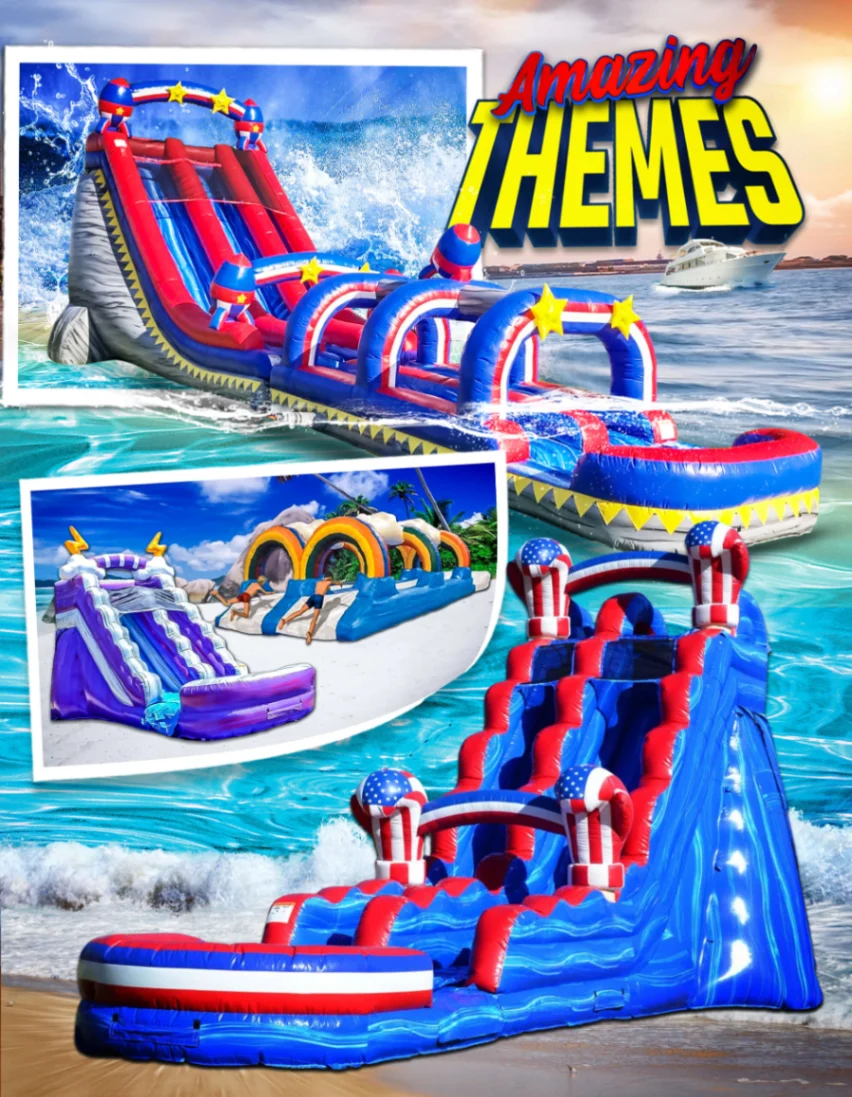 Water Slides P3 rental for Long Grove IL events in ZIP code 60047