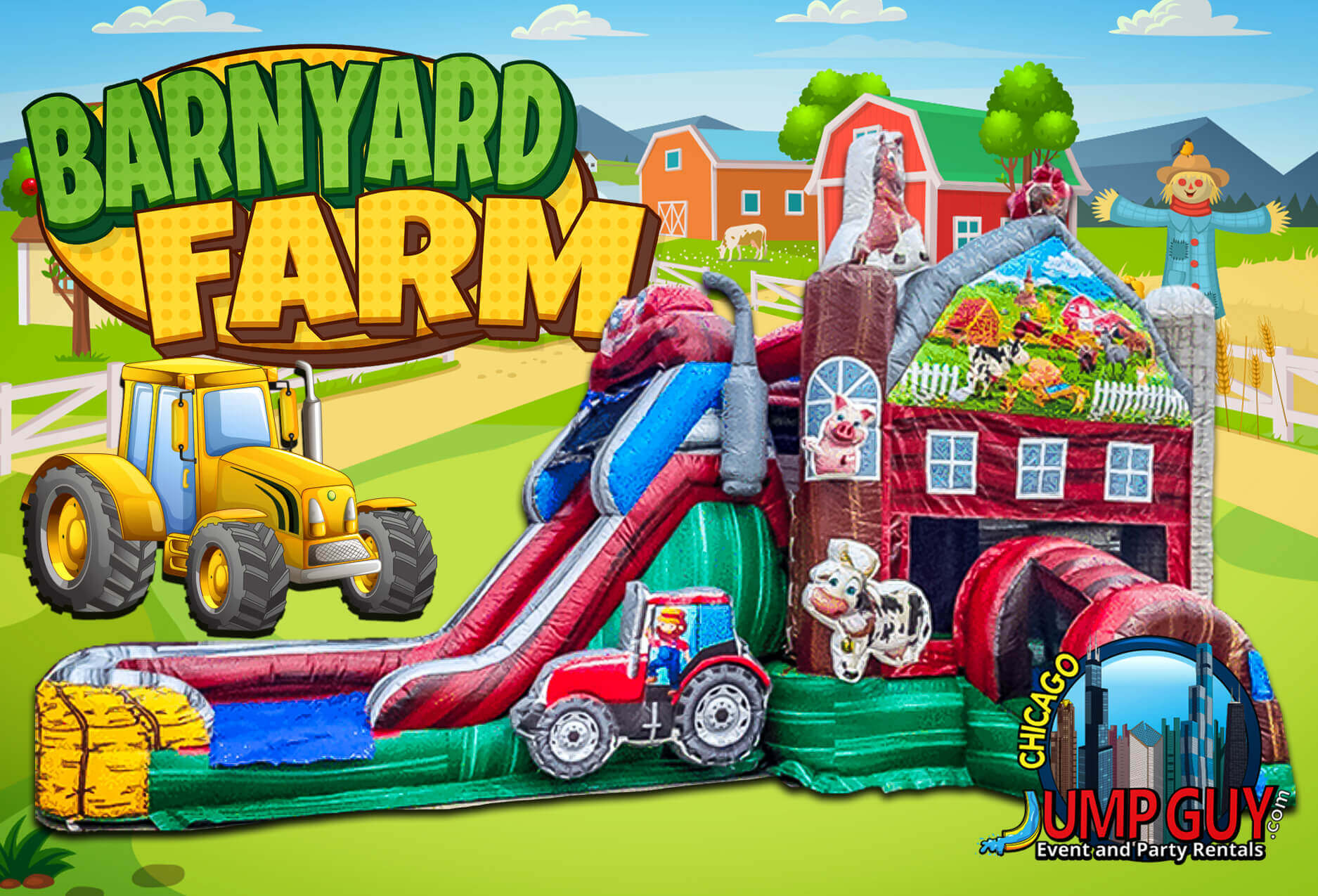 Barnyard Farm rental for Long Grove IL events in ZIP code 60047