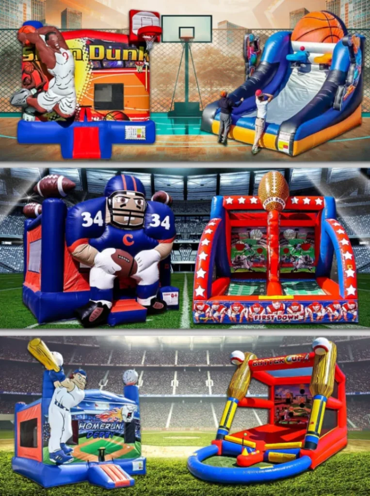 inflatable interactive games rental for Long Grove IL events in ZIP code 60047