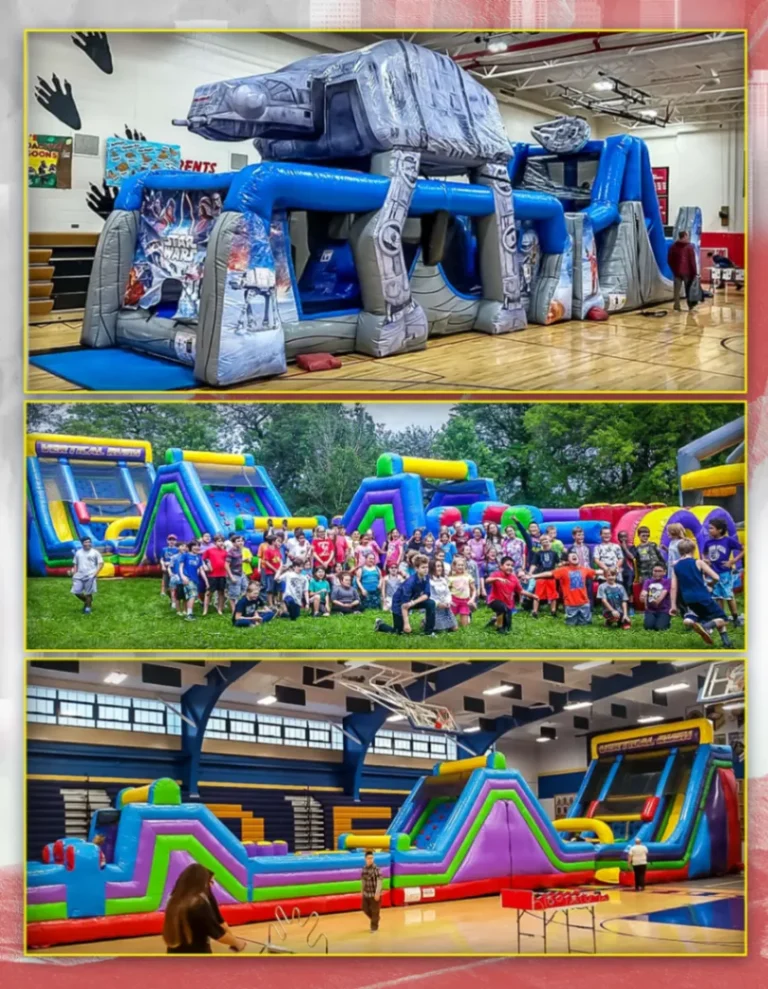 inflatable obstacle course rental for Long Grove IL events in ZIP code 60047