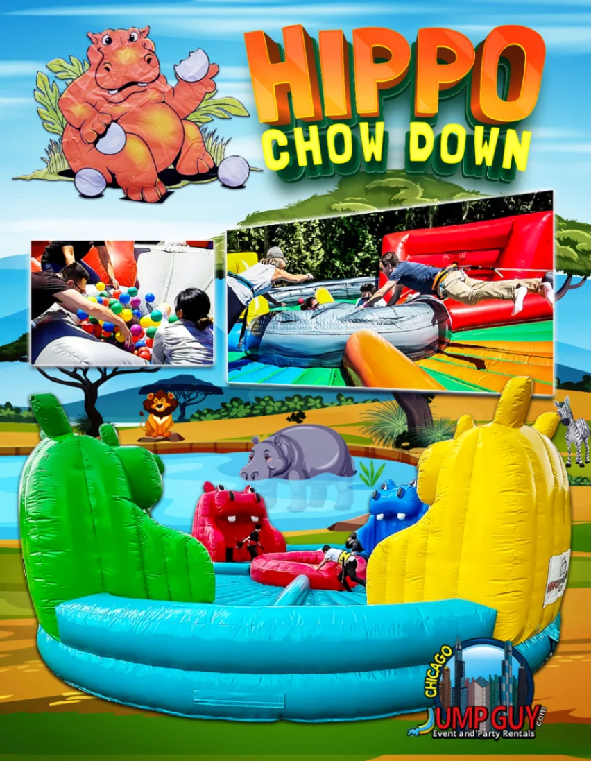 Hippo Chow Down Game rental for Long Grove IL events in ZIP code 60047