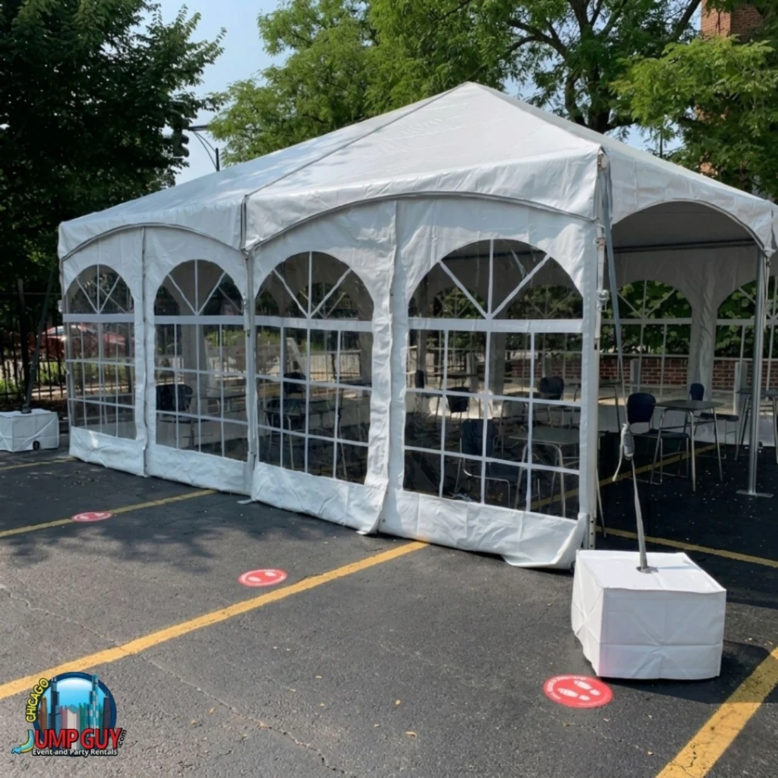 tent side walls keder high peak rental for Long Grove IL events in ZIP code 60047