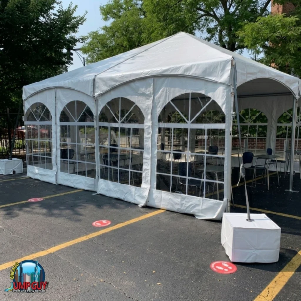 tent side walls keder high peak rental for Long Grove IL events in ZIP code 60047
